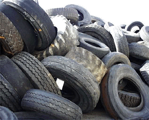 earn extra money by recycling used tires